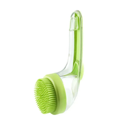2026 New 2 in 1 Pet Bath & Grooming Brush with Built-In Soap Dispenser for Easy Cleaning, Size 8In × 3In × 4In, Gentle Massage Brush Suitable for Long and Short Haired Dogs and Cats, Ideal for Bathing and Daily Care.