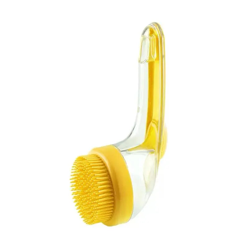 2026 New 2 in 1 Pet Bath & Grooming Brush with Built-In Soap Dispenser for Easy Cleaning, Size 8In × 3In × 4In, Gentle Massage Brush Suitable for Long and Short Haired Dogs and Cats, Ideal for Bathing and Daily Care.