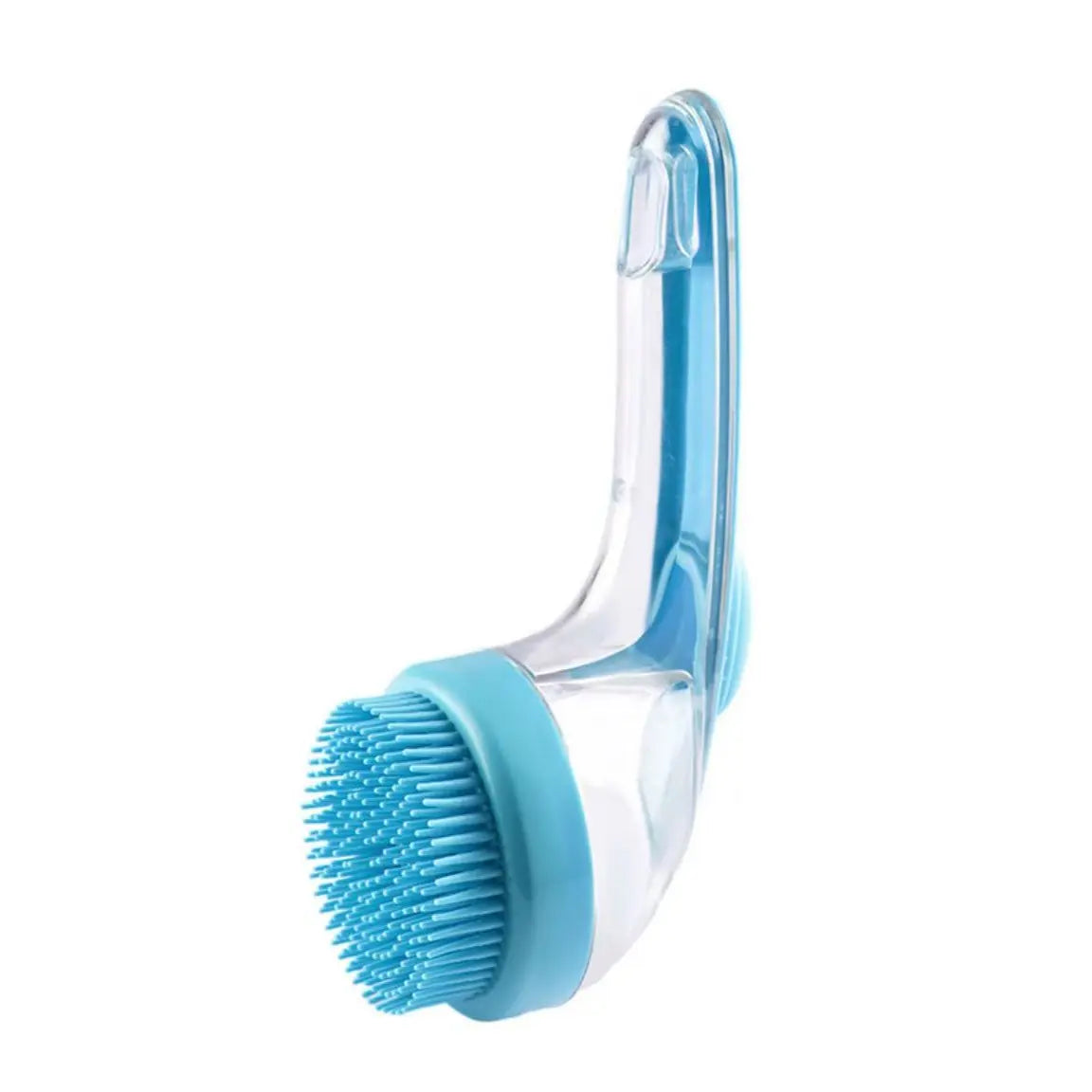 2026 New 2 in 1 Pet Bath & Grooming Brush with Built-In Soap Dispenser for Easy Cleaning, Size 8In × 3In × 4In, Gentle Massage Brush Suitable for Long and Short Haired Dogs and Cats, Ideal for Bathing and Daily Care.